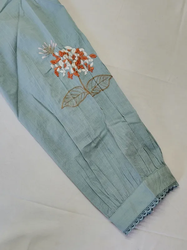 Blue_Premium_Mal_Cotton_Floral_Embroidery_Top_For_Women