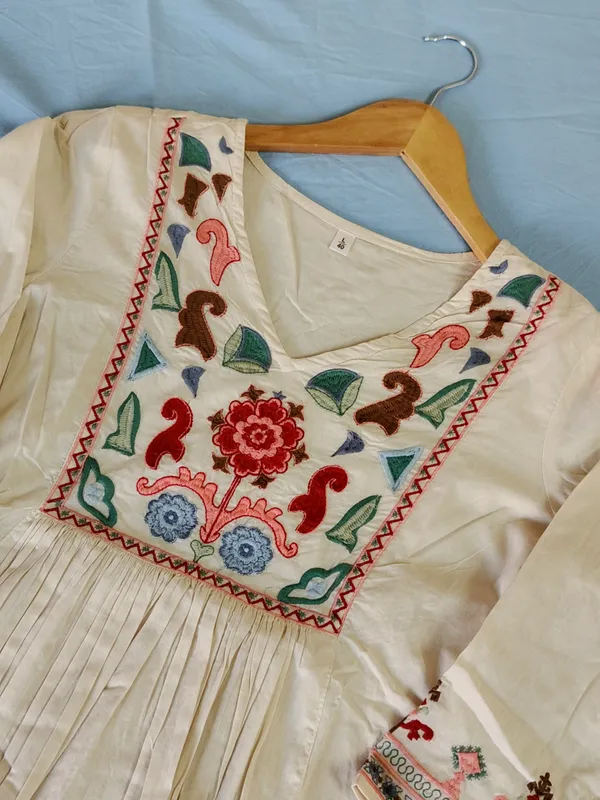 Beige_Premium_Mal_Cotton_Embroidered_Top_For_Women