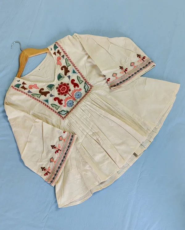 Beige_Premium_Mal_Cotton_Embroidered_Top_For_Women