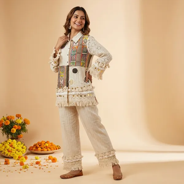 Off_White_Premium_Jute_Cotton_Handcrafted_Co-Ord_Set_For_Women