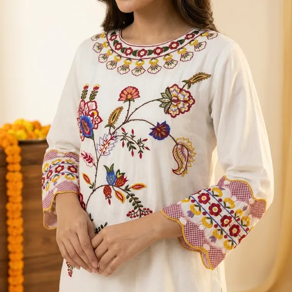 White_Premium_Mal_Cotton_Embroidered_Co-Ord_Set_For_Women