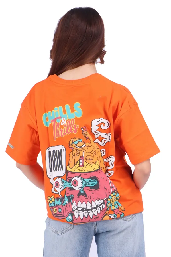 Orange_Oversized_Tshirt_combo
