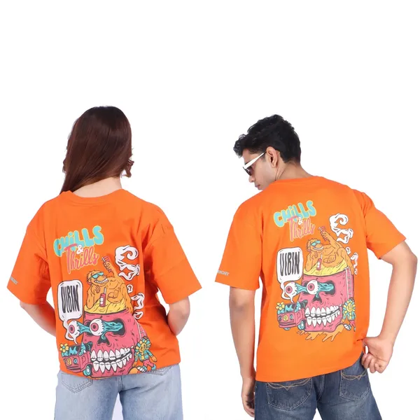 Orange_Oversized_Tshirt_combo