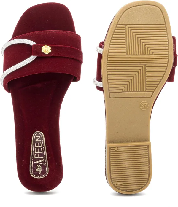 Trendy_Women_Slip_On_Flat_Sandals_With_Triple_Strap_Design_Comfortable_Everyday_Footwear_For_Casual_Party_Office_Wear_Lightweight_Stylish_Slides_For_Woman_Girls
