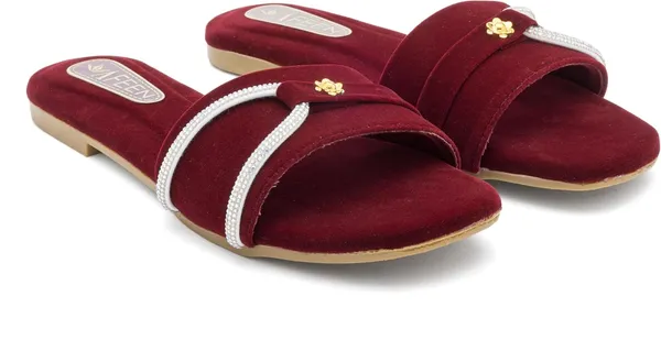 Trendy_Women_Slip_On_Flat_Sandals_With_Triple_Strap_Design_Comfortable_Everyday_Footwear_For_Casual_Party_Office_Wear_Lightweight_Stylish_Slides_For_Woman_Girls