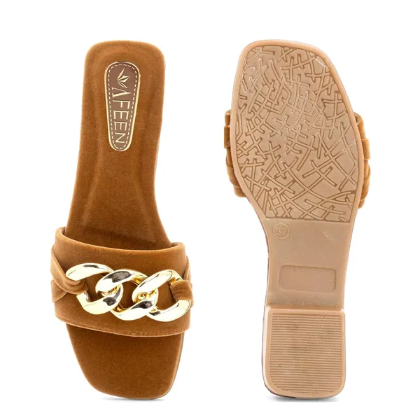 Women_Stylish_Textured_Block_Heel_Mules_Premium_Comfort_Slip_On_Footwear_For_Casual_Party_Office_Wear