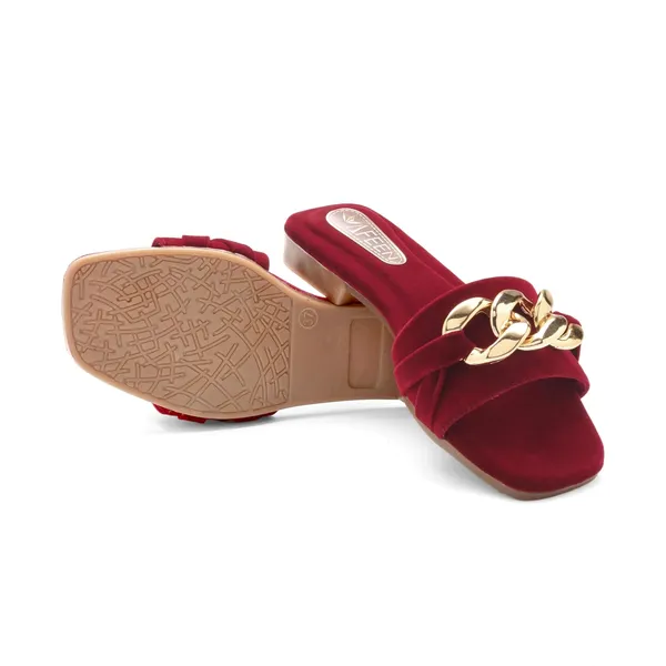 Women_Stylish_Textured_Block_Heel_Mules_Premium_Comfort_Slip_On_Footwear_For_Casual_Party_Office_Wear