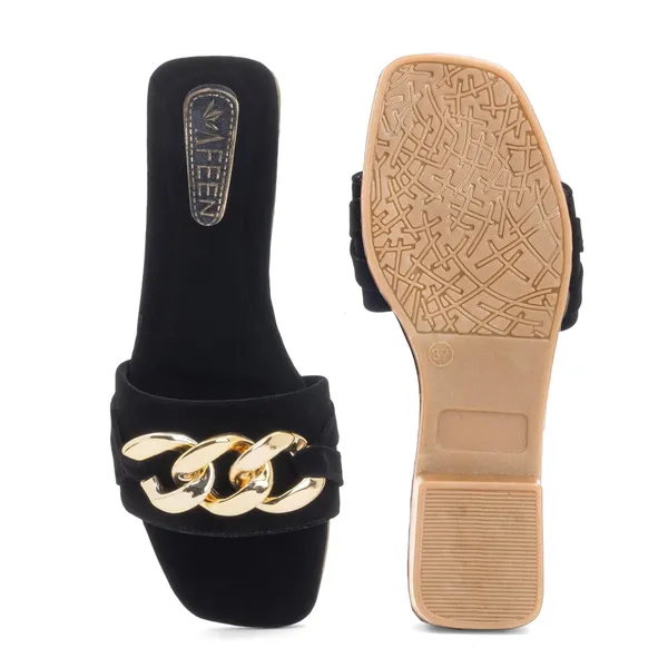 Women_Stylish_Textured_Block_Heel_Mules_Premium_Comfort_Slip_On_Footwear_For_Casual_Party_Office_Wear