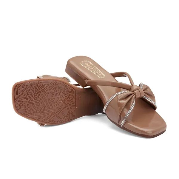 Trendy_Women_Slip_On_Flat_Sandals_With_Triple_Strap_Design_Comfortable_Everyday_Footwear_For_Casual_Party_Office_Wear_Lightweight_Stylish_Slides_For_Woman_Girls