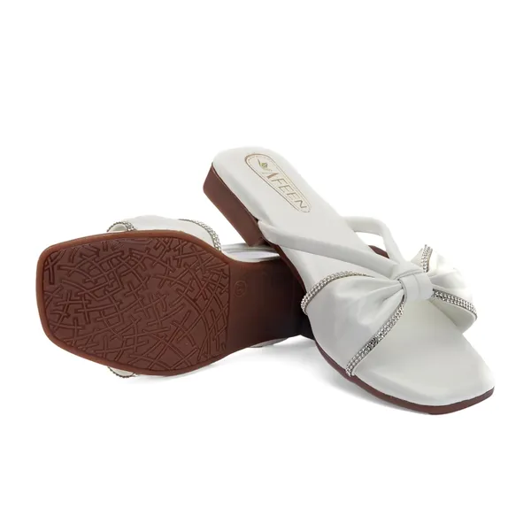 Trendy_Women_Slip_On_Flat_Sandals_With_Triple_Strap_Design_Comfortable_Everyday_Footwear_For_Casual_Party_Office_Wear_Lightweight_Stylish_Slides_For_Woman_Girls