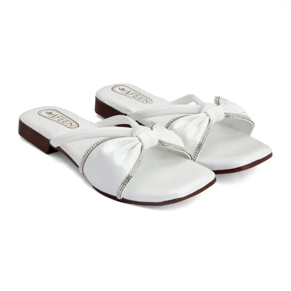 Trendy_Women_Slip_On_Flat_Sandals_With_Triple_Strap_Design_Comfortable_Everyday_Footwear_For_Casual_Party_Office_Wear_Lightweight_Stylish_Slides_For_Woman_Girls