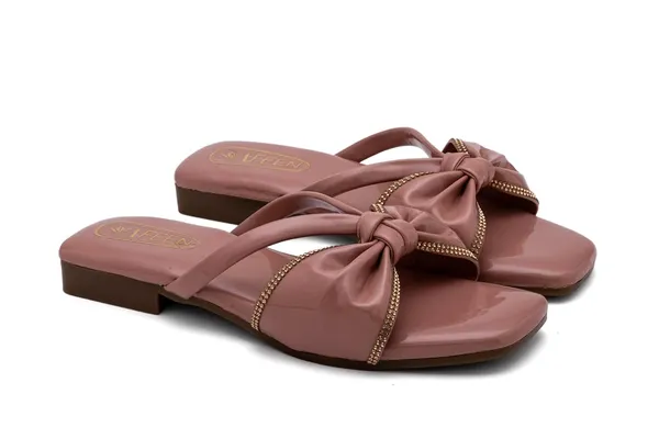 Trendy_Women_Slip_On_Flat_Sandals_With_Triple_Strap_Design_Comfortable_Everyday_Footwear_For_Casual_Party_Office_Wear_Lightweight_Stylish_Slides_For_Woman_Girls
