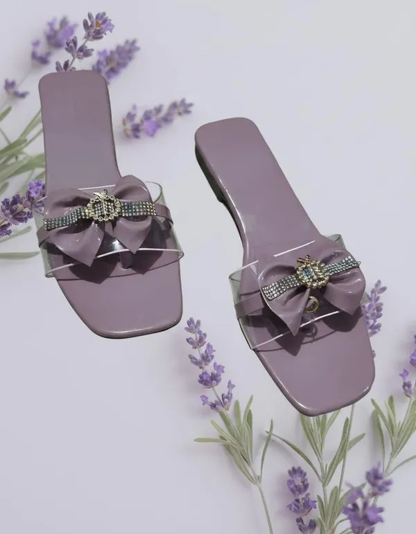 Women_S_Jelly_Slide_Sandals_Bow_Embellished_With_Rhinestone_Brooch_Flat_Sole