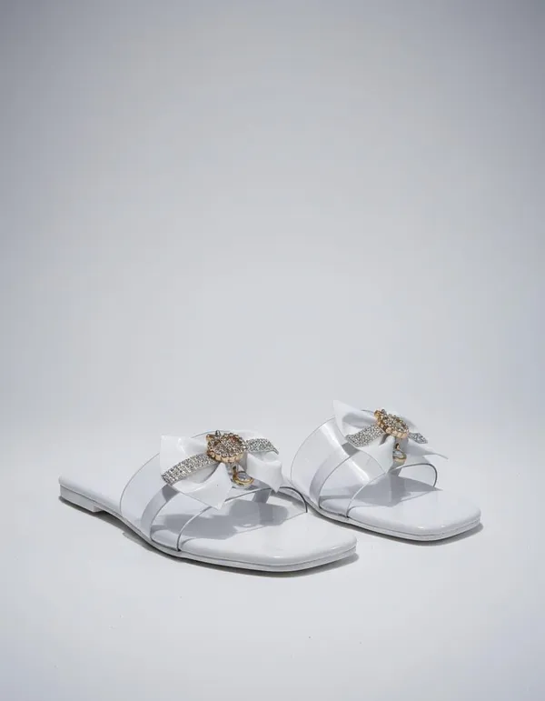 Women_S_Jelly_Slide_Sandals_Bow_Embellished_With_Rhinestone_Brooch_Flat_Sole
