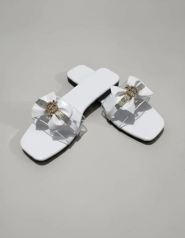 Women_S_Jelly_Slide_Sandals_Bow_Embellished_With_Rhinestone_Brooch_Flat_Sole
