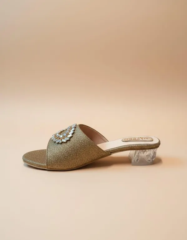 Bright_Color_Embellished_Block_Heel_Sandals_Open_Toe_Slide_Mules_With_Crystal_Detail