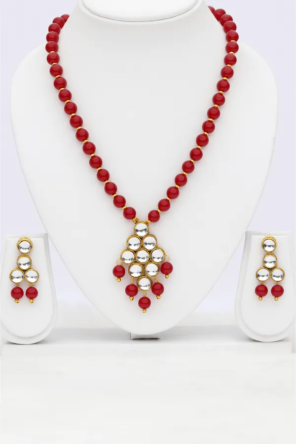 Elegant_Red_Silver_Beaded_Jewellery_Set
