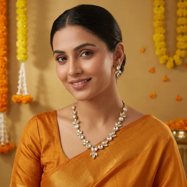 Luxurious_Alloy_Necklace_And_Matching_Earrings