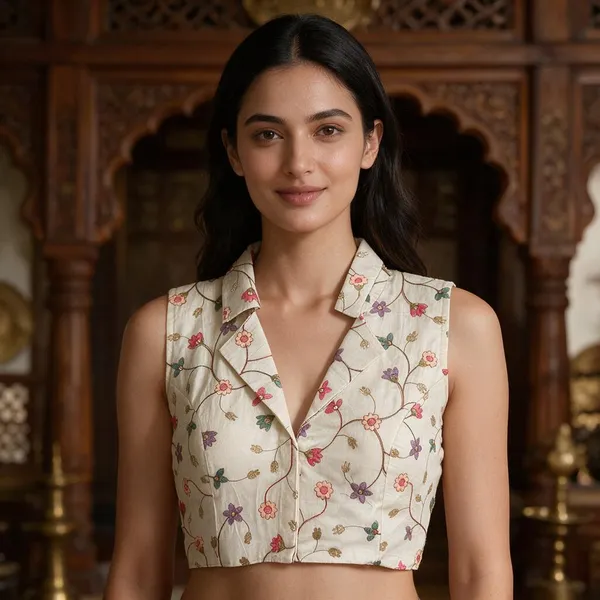 Offwhite_Blouse_Khadi_Cotton_For_Women