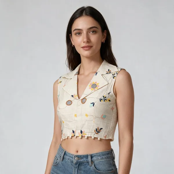 Offwhite_Blouse_Khadi_Cotton_For_Women