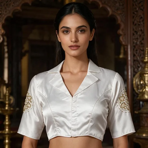 White_Blouse_Satin_For_Women
