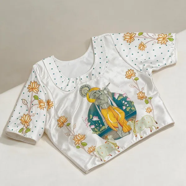 White_Blouse_silk_For_Women