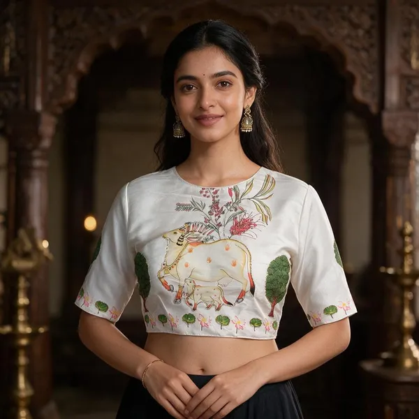 White_Blouse_silk_For_Women