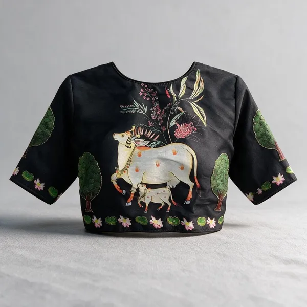 Black_Blouse_silk_For_Women