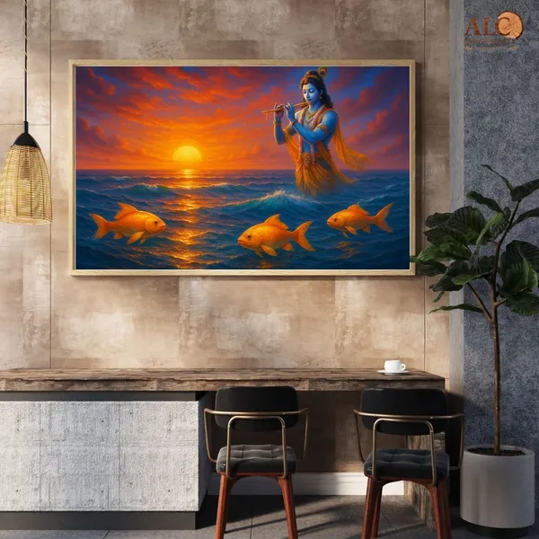 Ocean_Of_Opportunities_Krishna_Wall_Painting_With_Golden_Fishes_-_Motivational_Home_Decor_Art_For_West