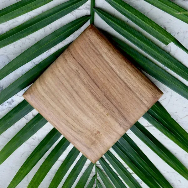 Brown_Square_Teak_Wood_Coaster_Set_Of_6