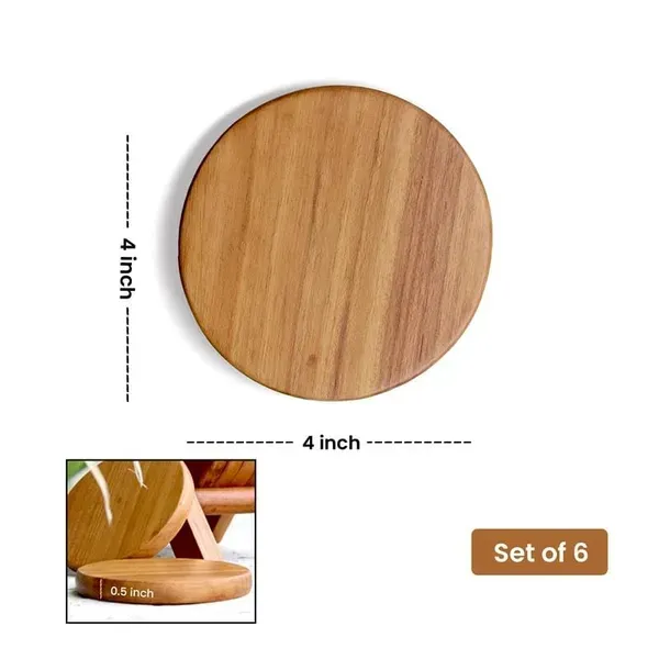 Brown_Round_Teak_Wood_Tea_Coaster_Set_Of_6