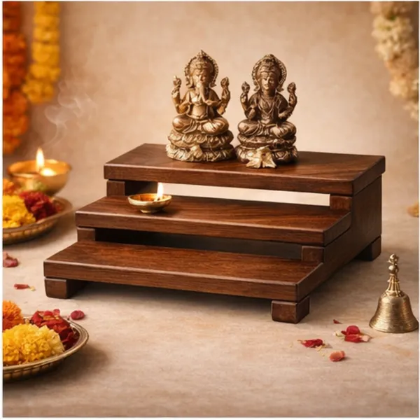 Premium_Acacia_Wood_3-Tier_Pooja_Mandir_Display_Stand