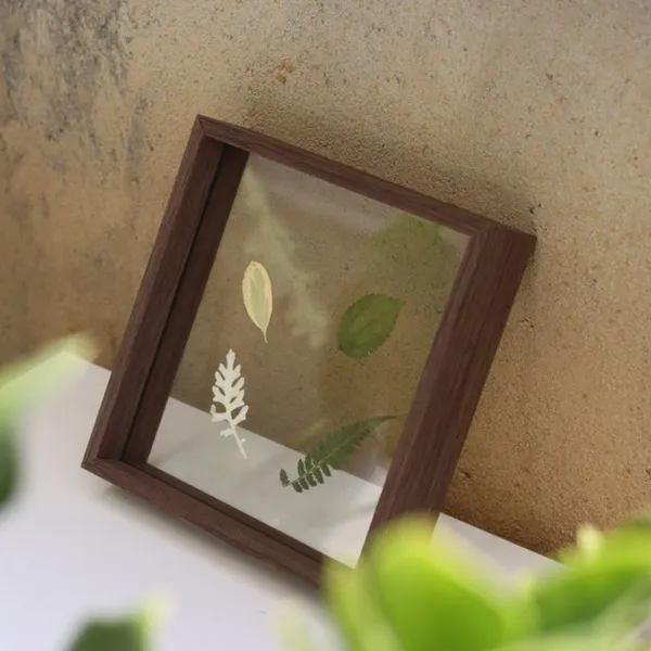 Wooden_Shadow_Box_Photo_Frame_Set_-_Rustic_Brown_(Set_Of_2)
