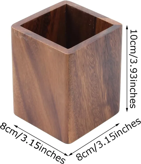 Wooden_Pen_Holder_-_Square_Desktop_Organizer