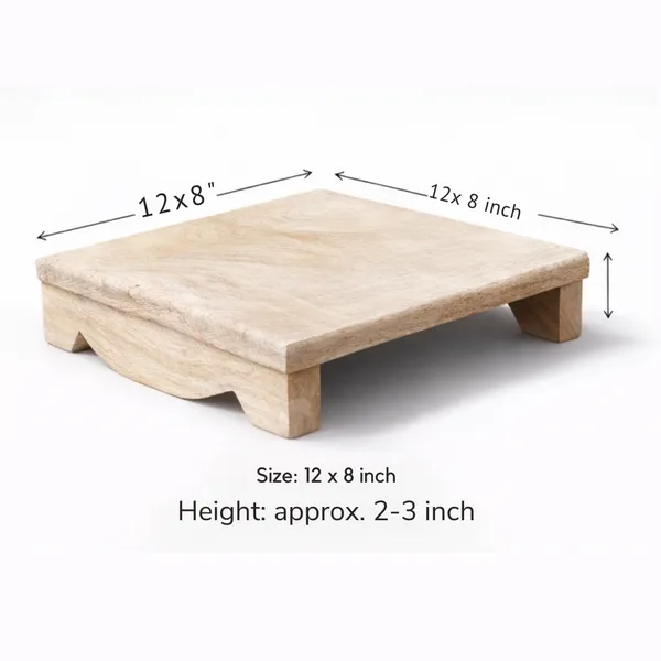 Handmade_Wooden_Stand_-_Natural_Wood_Paatla_(12_X_8_Inch)