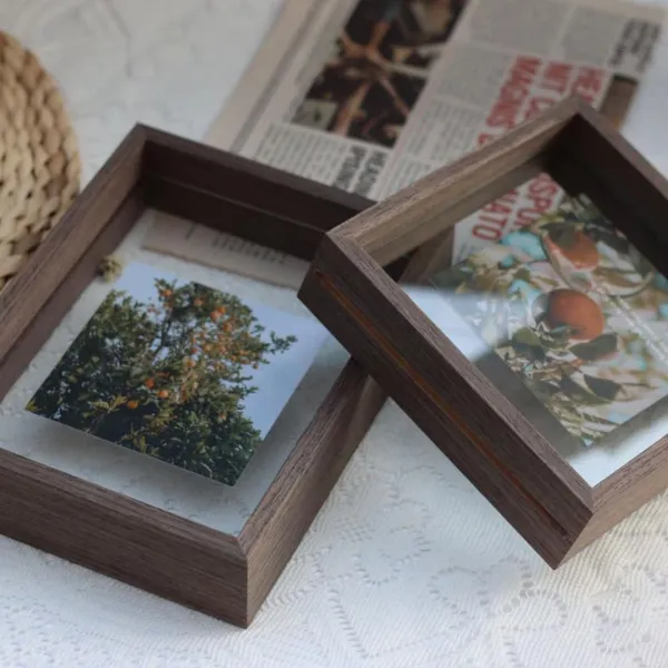 Wooden_Shadow_Box_Photo_Frame_Set_-_Rustic_Brown_(Set_Of_2)