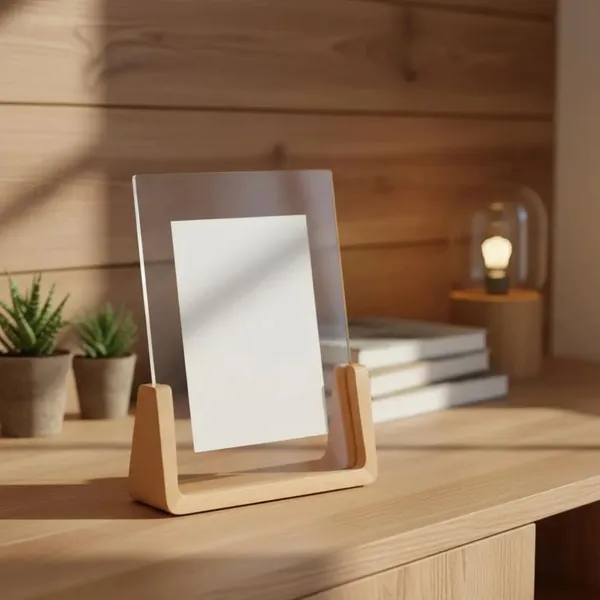 Minimalist_Wooden_Photo_Frame_With_Clear_Acrylic_Panel