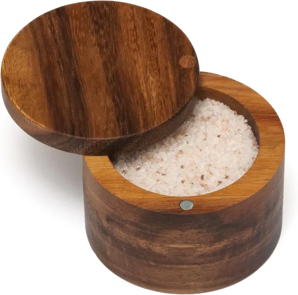 Wooden_Salt_Box_With_Magnetic_Swivel_Lid_And_Spoon