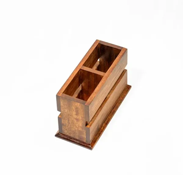 Brown_Brown_Wooden_Cutlery_Holder_Crafted_From_Teak_Wood