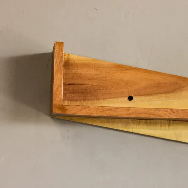 Brown_Teak_Wood_Wall_Shelf_Keychain_Holder