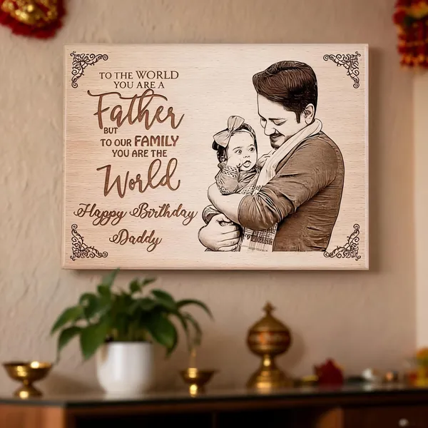Best_Dad_Engraved_On_Wood_Frame_For_Father's_Birthday