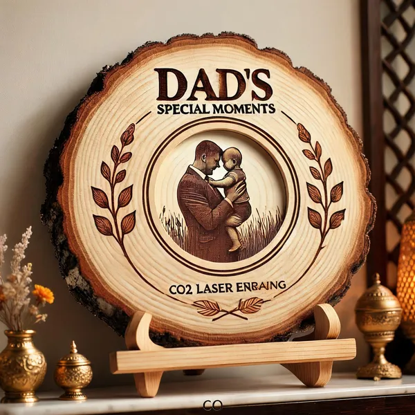 Dad's_Special_Moments_Engraved_On_Wood_Frame_For_Father's_Birthday
