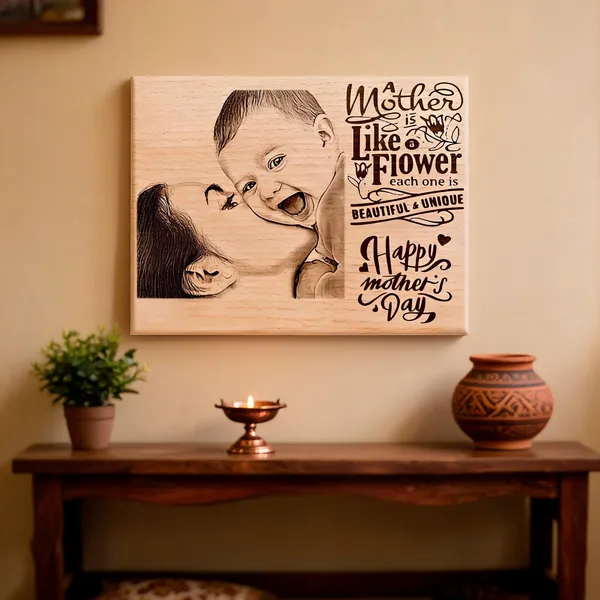 Best_Mom_Engraved_On_Wood_Frame_For_Mothers'_Birthday