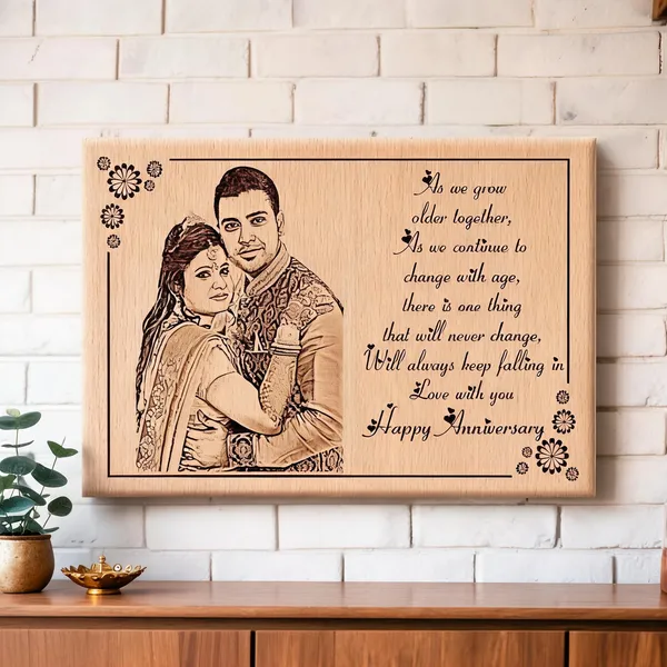 Customizable_Love_Journey_Frame_For_10Th_Anniversary_|_Engraved_On_Wood