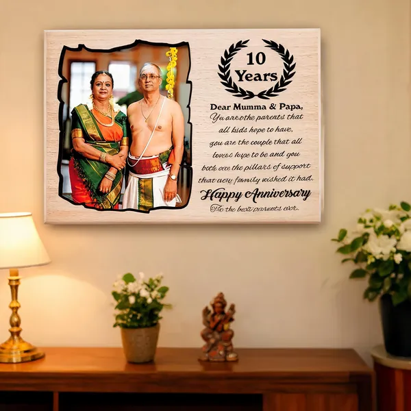 Customizable_Personalized_Wedding_Anniversary_Frame_For_10Th_Anniversary