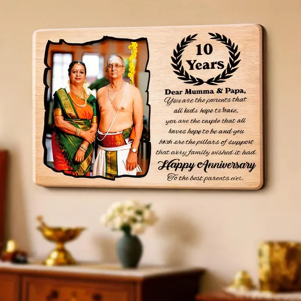 Customizable_Personalized_Wedding_Anniversary_Frame_For_10Th_Anniversary