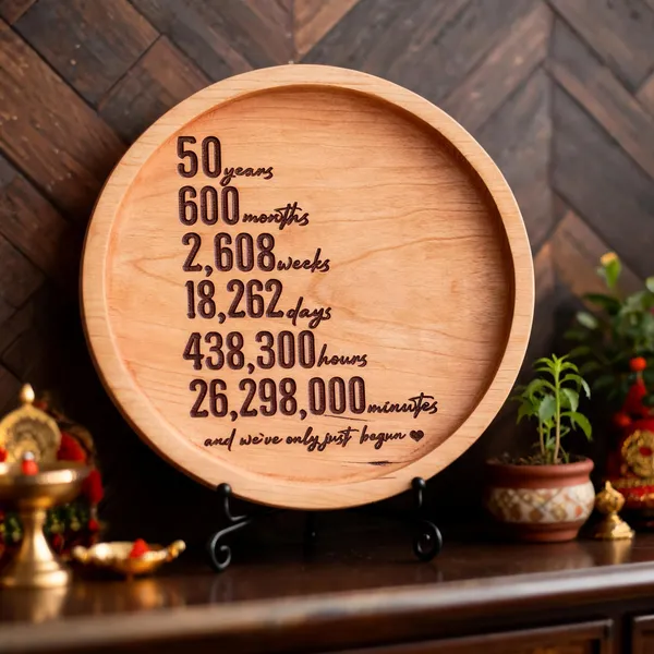 Engraved_On_Wood_50_Years_Together_Frame_For_50Th_Anniversary