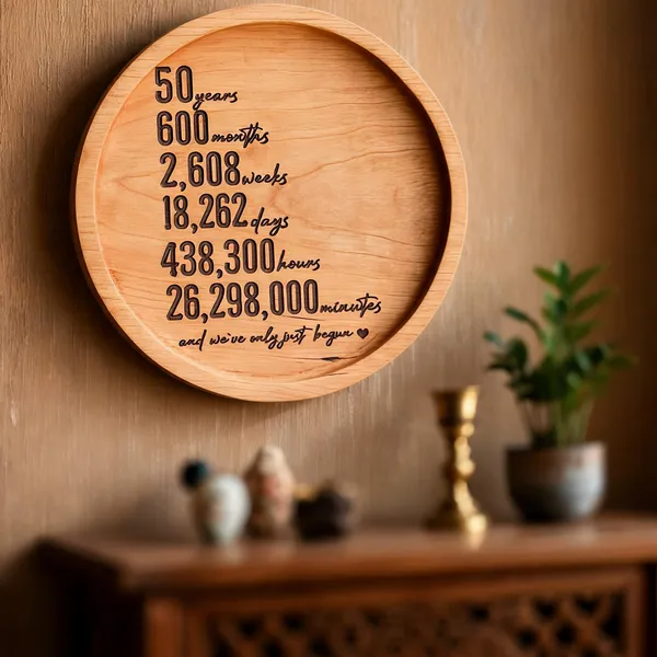 Engraved_On_Wood_50_Years_Together_Frame_For_50Th_Anniversary