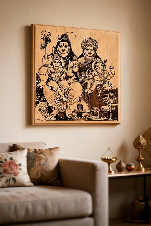 Engraved_On_Wood_Lord_Ganesha_Frame_For_Religious_And_Devotional