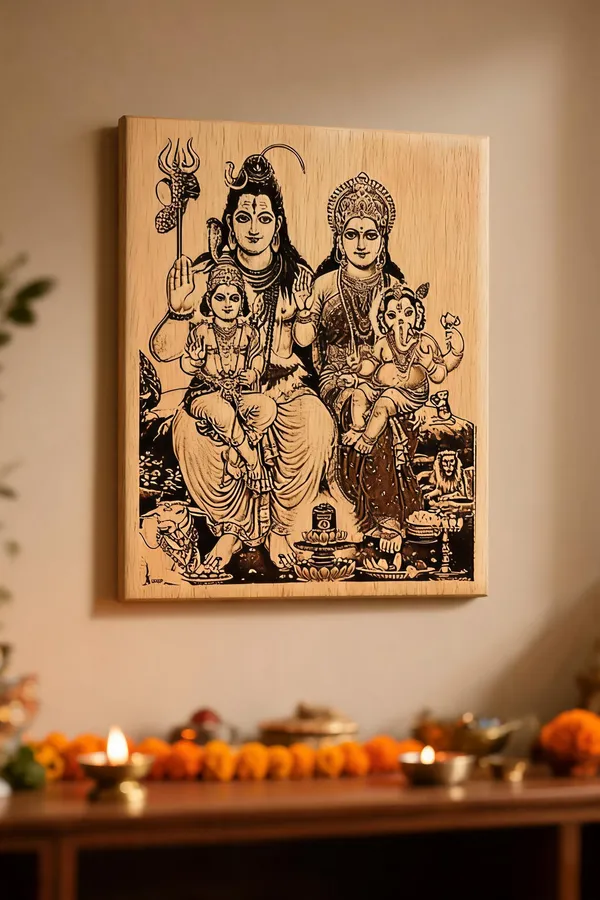 Engraved_On_Wood_Lord_Ganesha_Frame_For_Religious_And_Devotional